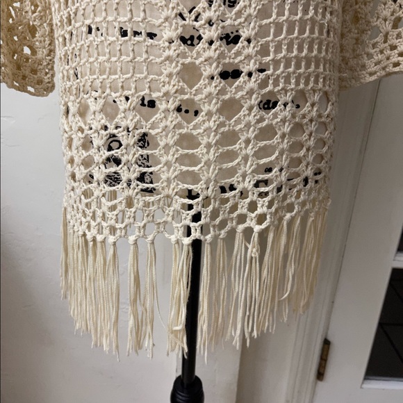 Crochet Top with Tassles - Picture 2 of 5